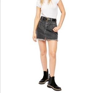 Free People Denim Skirt with tag